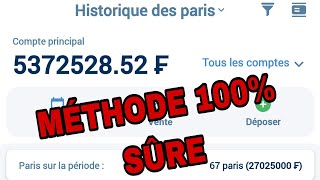 🆘🆘COMMENT GAGNER 10000F PAR JOUR SUR 1XBET ?💵💵