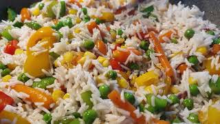 How to make the Perfect Vegetable Rice, Simple Vegetable Rice Recipe