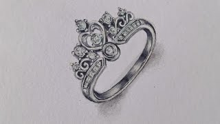 Crown Ring Illustration | Braided art