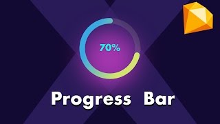 Learn How to Design a Circular Progress Bar in Sketch App