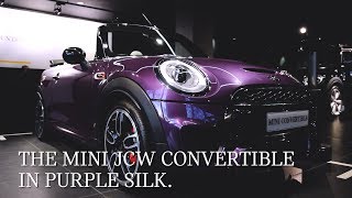 Purple Silk MINI JCW Convertible - MINI Park Lane