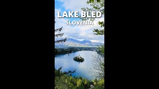 Welcome to LAKE BLED in Slovenia #shorts| My Travel Journal Vlog