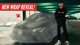 Revealing the NEW wrap on my 2020 CLA45 AMG!