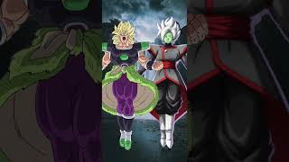 Broly vs Fused Zamasu | Who is Stronger #anime #dragonball #shorts