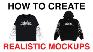 How To Create Realistic Streetwear Mockups