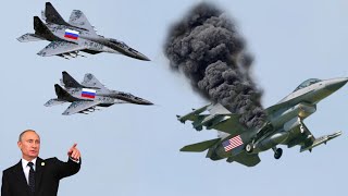 МИР В ШОКЕ! ПЕРВЫЙ ВОЗДУШНЫЙ БОЙ АМЕРИКАНСКОГО F-16 И РОССИЙСКОГО СУ-57 ПОСМОТРИТЕ, ЧТО ПРОИСХОДИТ!