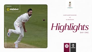 Sanderson Strikes | Northamptonshire v Glamorgan | Day 1 Vitality County Championship Highlights