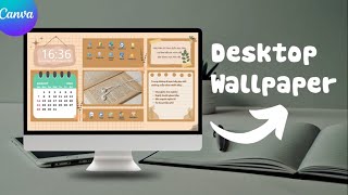 Hướng dẫn thiết kế giao diện DESKTOP trên Canva // Rất đơn giản dành cho người mới