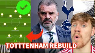 Ange Postecoglou to Tottenham Hotspur IN DETAIL- His tactics, set up in 2023/4 and why he needs time