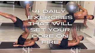 My Daily Ab Routine that keeps my core on Fire 🔥 | save and use it daily