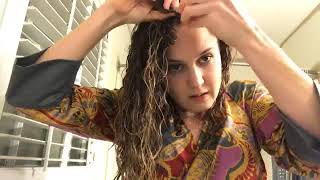 How to style curly hair Part 1