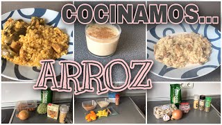 🍚3 RECETAS DE ARROZ🍚 // Fáciles, rápidas y económicas // La Mari Cocina