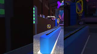 Guy takes VR Parkour too seriously in RecRoom #shorts