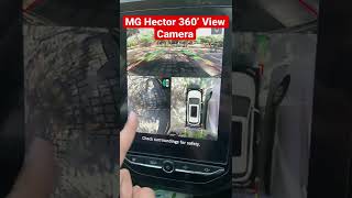 MG Hector 360 View Camera 🎥 #shorts #mg #mghector #hector