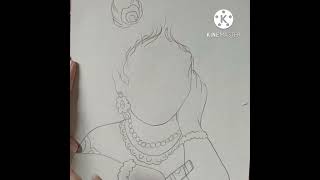 Gopal krishna drawing ✨