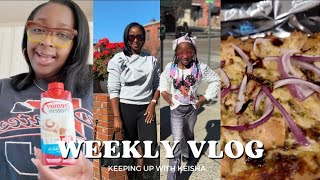 WEEKLY VLOG | Cooking with me; Trying a new Protein Shake; Secret Reader at School; New Brunch Spot