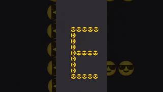 make an E with your first emoji