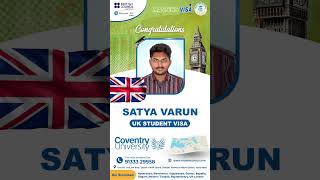 Exciting New Beginnings for Satya Varun in the UK! | Study Abroad Journey