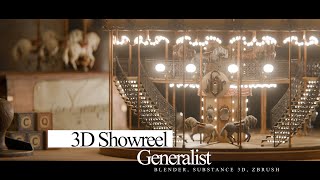 Blender 3D Generalist Showreel | 2024-2025