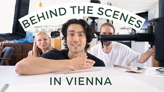 Behind the Scenes of a Product Shoot in Vienna | Matcha Vlog 007