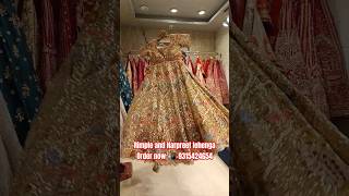 Designer Rimple and Harpreet lehenga #shotsvideo #shorts #youtubeshorts #letestlehenga