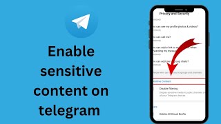 Fixed ✅ How we can enable sensitive content on telegram problem solve 🔥