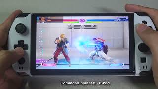 GPD WIN 4 Game test - Street Fighter 6 (Command Input Test)