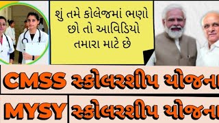 MYSV scholarship yojana | CMSS yojana | ગુજરાત સરકારની સ્કોલરશીપ યોજના ૨૦૨૪