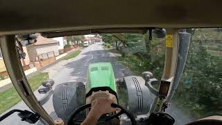 Cab view | John Deere 8230 on road