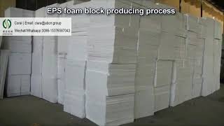 hot sale eps foam expanded polystyrene block cutting machine,eps styrofoam foam block making machine