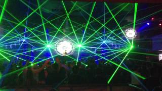 МЕХАНИКА 3D Laser show X Юбилейный фестиваль 16.11.2013