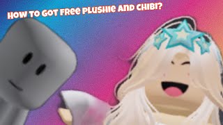 How to got free chibi and  #roblox  #forbacons