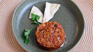 Turkish Soslu Patlican 🌱 (Aubergine in Tomato Sauce) 😍 وجبة نباتية