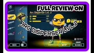 Full review on ARC DISPERSER in gangster vegas