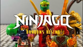 Ninjago dragons rising testing | Lego Ninjago stop motion |