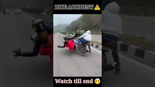 bike  accident 😱 . dangerous injuries #shorts #viral #accident