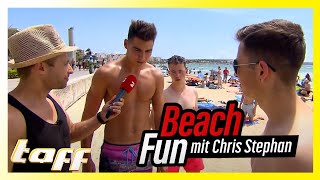 Party-Spiele mit Chris Stephan: Alles ohne Hände am Ballermann