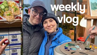 WEEKLY VLOG 🥐 // gotowanie z Michem / 30 urodziny / jesienne wieczory na kanapie 🛋️ //