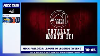 NECC League of Legends | Week 2 | Division 2 | Drexel Dragons vs. Illini Orange