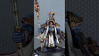 Thousand Sons: Scarab Occult Terminator Sorcerer painting process! #warhammer #warhammer40000 #40k