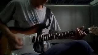 Parting time by Rockstar. Guitar cover. Chorus and adlib.