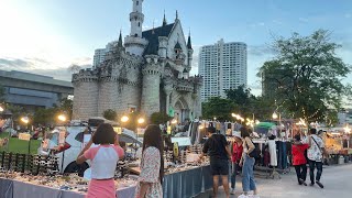 ตลาดนัดรถไฟแดนเนรมิต จุดเช็คอินถ่ายรูปชิคๆของวัยรุ่น