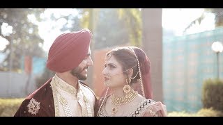 2019 Punjabi Wedding Highlight | HARKIRAT + SALVEEN I Pooja Studio Sidhwan Dona