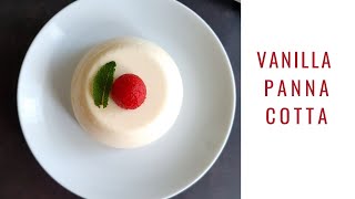 How To Make Vanilla Panna Cotta | Italian Panna Cotta |Pavanis Kitchen