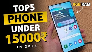 Top 5 Best smartphone under 15000 in 2024 | phones under 15000 in 2024 | smartphones in 15k