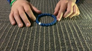 Is there water or mud in a lokai bracelet?