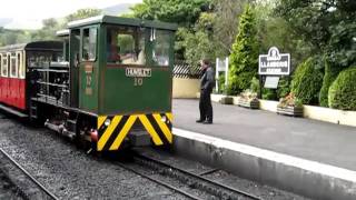 Locomotive No. 10 "Yeti" at the Snowdon Mountain Railway