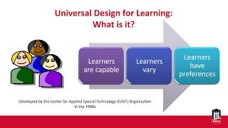 Universal Design for Learning Principles