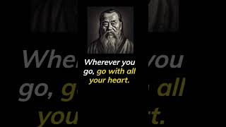 Confucius's Wisdom on Success #shorts #quotes #confucius #success