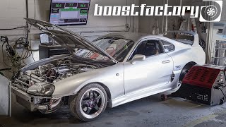 1150HP MK4 SUPRA HITS THE DYNO || BOOSTFACTORY